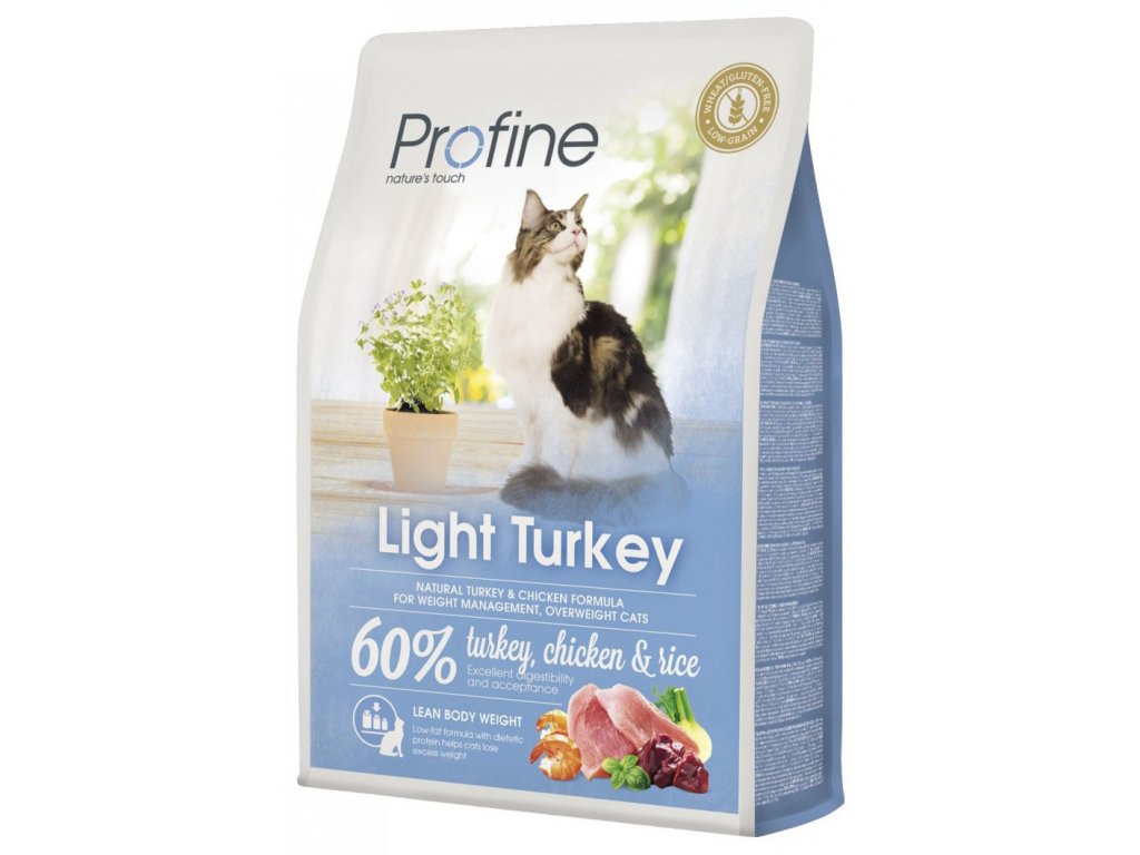 profine cat light turkey 2kg 13.560
