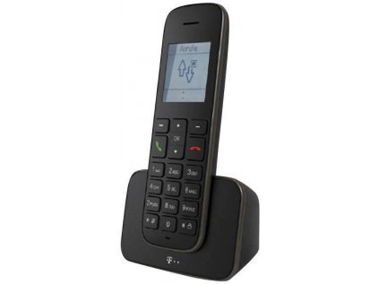 bezdratovy analogovy telefon telekom sinus a207 dect gap hands free cerny 2