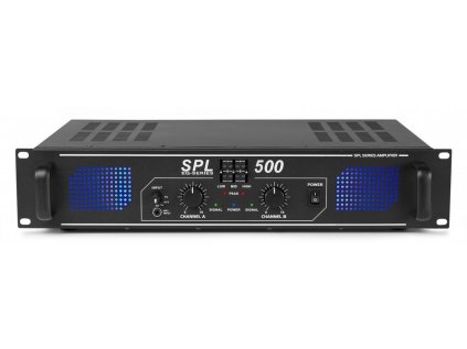 skytec spl 500 mp3 cerny pa zesilovac 1600w usb sd mp3 1