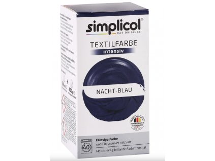 simplicol barva na textil nocni modra 150ml 400g 1