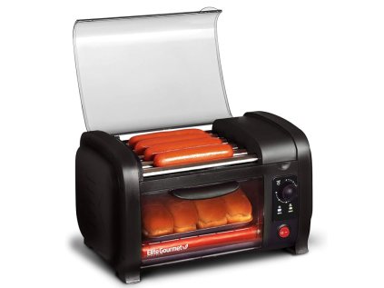 toustovac na parky cerny 19 5 x 30 5 x 18 4 cm elite gourmet