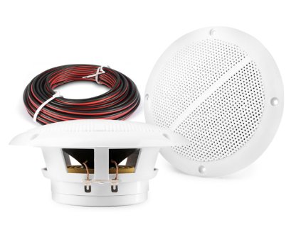 stropni reproduktory vonyx msv50 marine 5 par 80w vodotesne bile 1