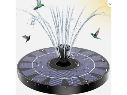 solarni fontana amztime pro venkovni pouziti vylepsena 3 5w