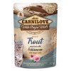 carnilove cat pouch trout enriched echinacea 85g