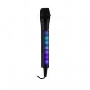 karaoke mikrofon s led svetelnym efektem kara dazzle cerna barva 1