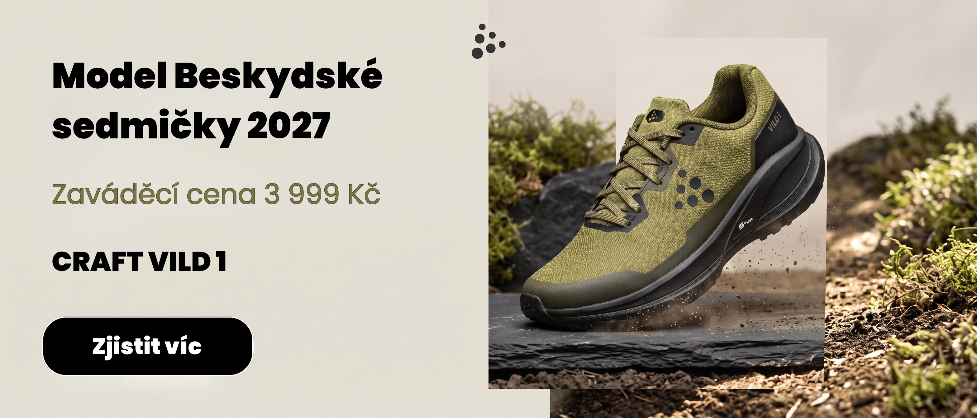 CRAFT VILD 1 – model Beskydské sedmičky 2027 skladem