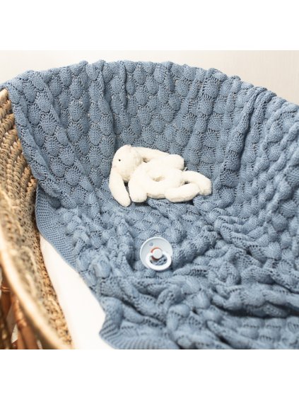 kocyk bambusowy soft ocean blue1