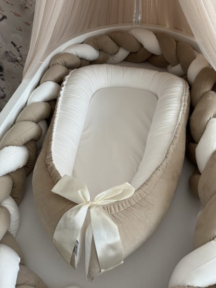 Hnízdečko bez volánku - na přání  dětské hnízdečko · bez volánku · možnost konfigurátoru · česká výroba