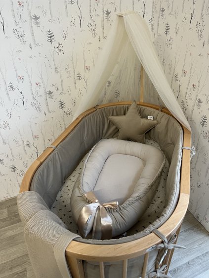 Plochý mantinel bez volánku + výplň vatelín - na přání  bez volánku, výplň vatelín, plochý mantinel