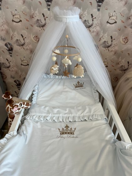 Povlečení s volánky - na přání  povlečení s volánky, peřinka 90x120 cm / 100x135 cm, polštář 40x60 cm