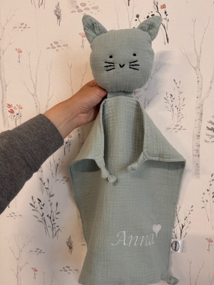 Usínáček z mušelínu (kočka) - na přání