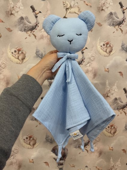 Usínáček z mušelínu (teddy) - na přání