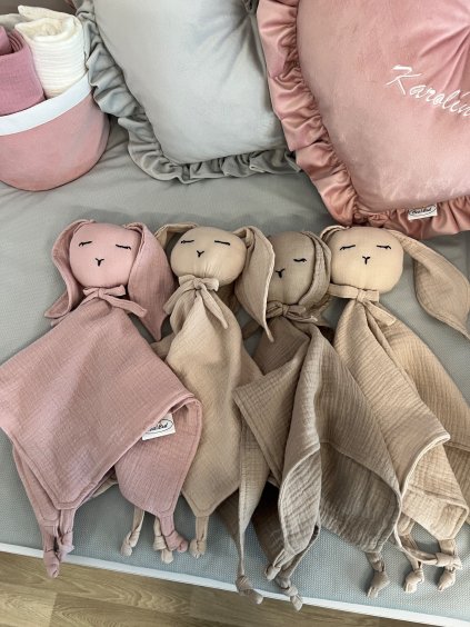 Usínáček z mušelínu (pejsek) - na přání