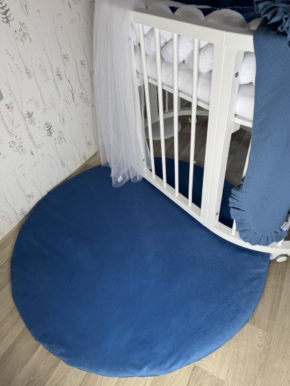 Hrací podložka na zem bez volánku - na přání  hrací podložka · na zem · 120 cm bez volánku · Oval Bed · pro děti