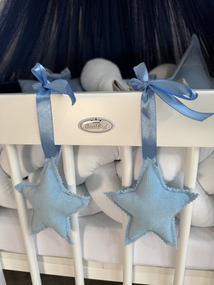 Hvězdička na zavěšení - na přání  12 cm