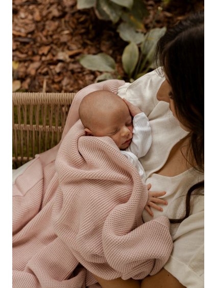 kocyk bambusowy bibi zamglony roz