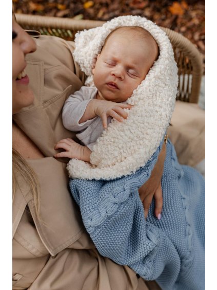 cieply kocyk bawelniany z barankiem bruno ocen blue 2