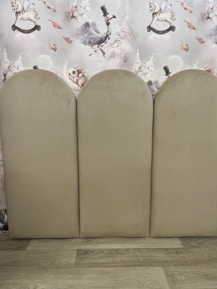 Panel na zeď 30x70 cm z hladkého ultrasoft velvetu - na přání