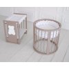 Kulatá rostoucí postýlka Oval Bed 9v1 Cacao BEAR