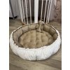 Hnízdo bez volánku na zem pro miminko nebo domácího mazlíčka - na přání  maxi hnízdo · bez volánku · na zem · Oval Bed · pro miminko a domácí mazlíčky