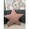 Hvězdička - na přání  dekorativní polštářek · hvězdička · Oval Bed · s možností výšivky