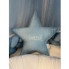 Hvězdička - na přání  dekorativní polštářek · hvězdička · Oval Bed · s možností výšivky