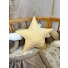 Hvězdička - na přání  dekorativní polštářek · hvězdička · Oval Bed · s možností výšivky