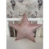 Hvězdička s výšivkou korunky - na přání  dekorativní polštářek · hvězdička s výšivkou korunky · Oval Bed
