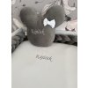 Mickey Mouse polštář s mašličkou - na přání  dekorační polštář mickey mouse s mašličkou