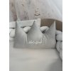 Korunka - na přání  korunka polštář od Oval Bed
