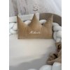 Korunka - na přání  korunka polštář od Oval Bed
