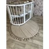 Hrací podložka na zem s volánky  hrací podložka · 120 cm na zem · s volánky · Oval Bed · pro děti