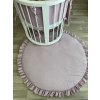 Hrací podložka na zem s volánky  hrací podložka · 120 cm na zem · s volánky · Oval Bed · pro děti