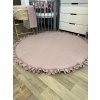 Hrací podložka na zem s volánky  hrací podložka · 120 cm na zem · s volánky · Oval Bed · pro děti