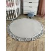 Hrací podložka na zem s volánky  hrací podložka · 120 cm na zem · s volánky · Oval Bed · pro děti