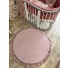 Hrací podložka na zem s volánky  hrací podložka · 120 cm na zem · s volánky · Oval Bed · pro děti