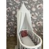 Mušelínový baldachýn - na přání  ke stropu nebo na náš volně stojící stojan