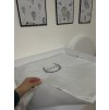 Podložka na přebalovací pult (s výšivkou ornamentu a jména) - na přání  s výšivkou ornamentu a jména