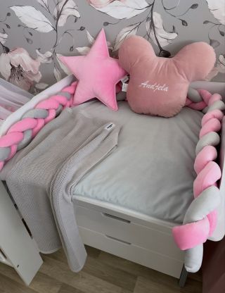 Podložka na přebalovací pult ze strukturovaného velvetu ve výprodeji za super cenu 420 kč💫 www.ovalbed.cz