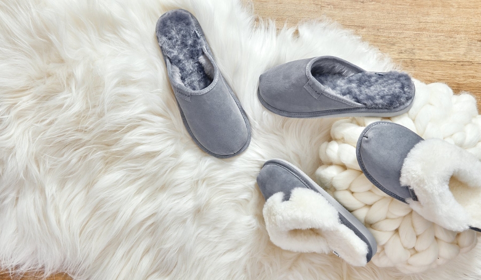 Valentýn plný tepla: Papuče z ovčí vlny jako dárek z lásky