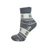 Dámské froté ponožky šedé