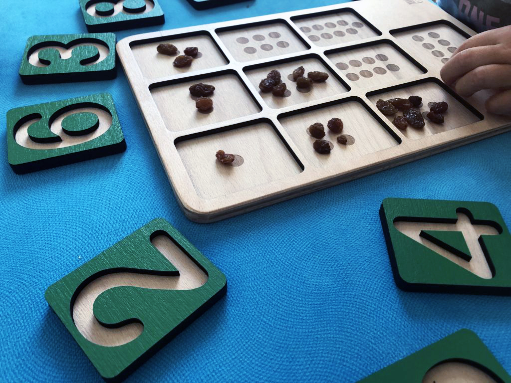 Učíme sa čísla aj potraviny :)