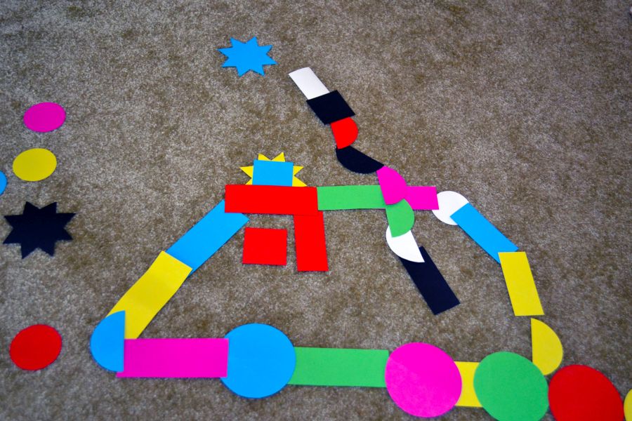 Obrázky z geometrických tvarov