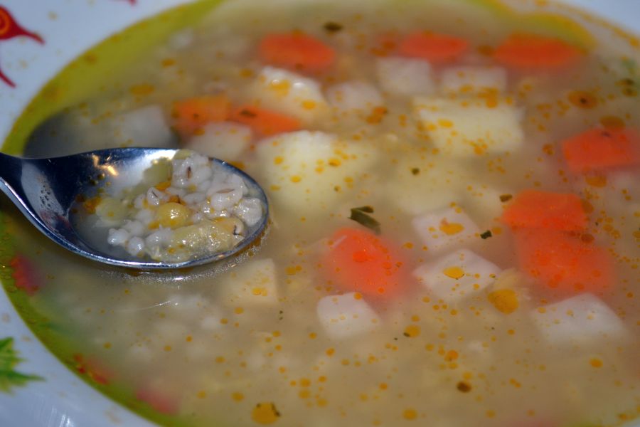 Krúpová polievka pre všetkých