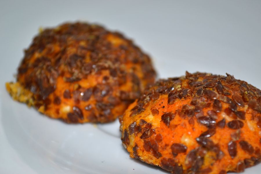 Syrové bochníky zo sladkých zemiakov