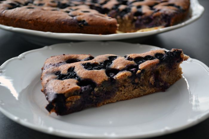 Čučoriedkový koláč