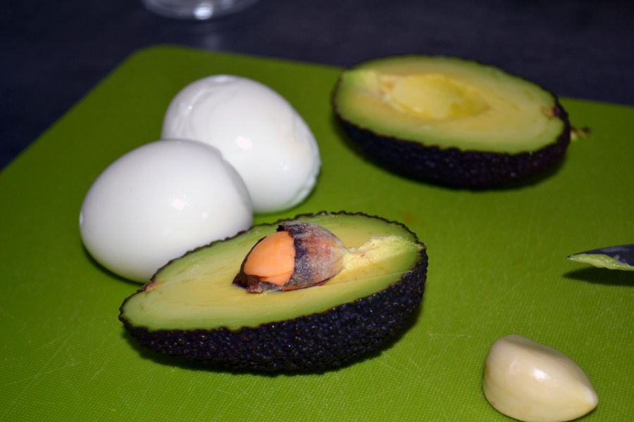 Avokádovo vajíčková pomazánka