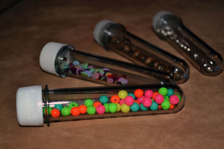 Montessori zmyslové fľaše