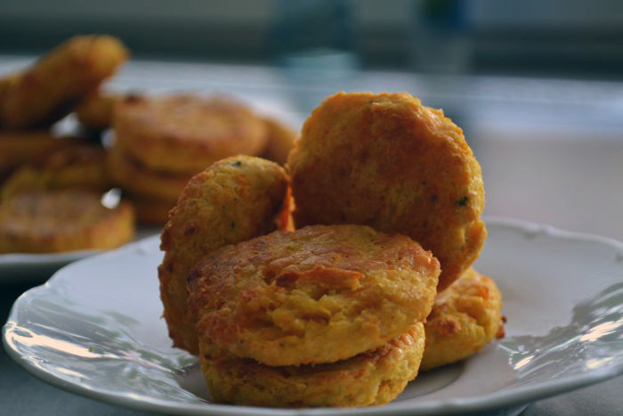 Cícerovo - mrkvové placky