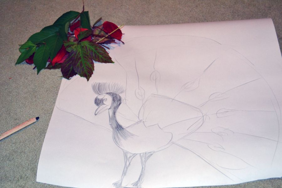 Jesenné hry: Páv z lístia